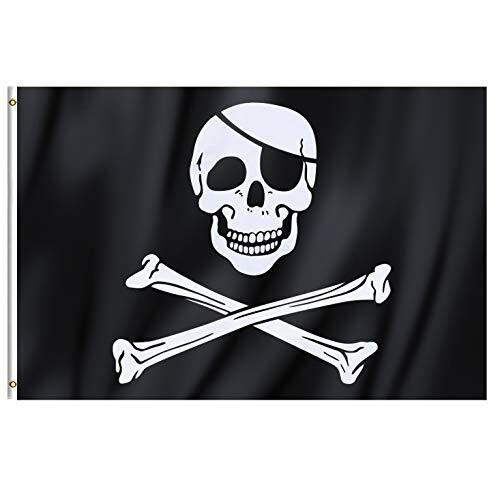 Grande bandiera dei pirati