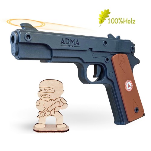 Colt m1911 wooden - colt, guns
