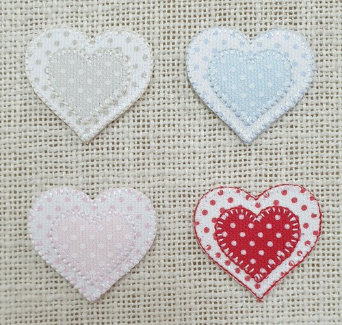 Patch cuore applicazione - patch,