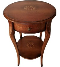 Tavolino rotondo legno