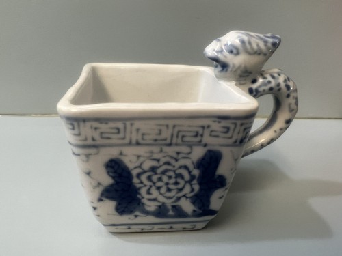 Tazza tè porcellana blu - tazza,