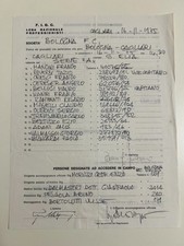 16/11/75 CAGLIARI vs BOLOGNA