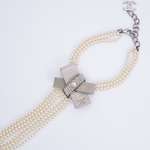 Collana chanel b16s finta - collana,