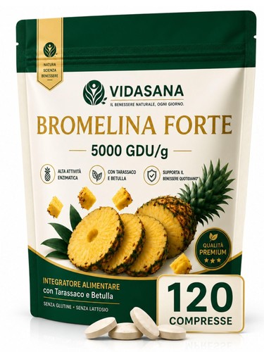 Bromelina forte 5000 - gdu/g, con
