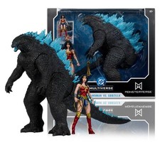 DC multiverse Wonder Woman vs. Godzilla confezione da 2 action figure