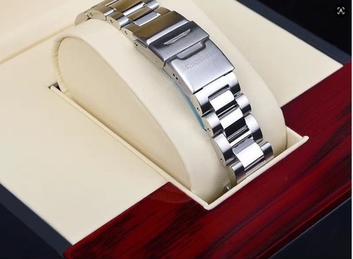 21mm steel bracelet watch band - steel,