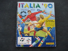 Album Panini Mondiali/WC Italia 90 completo, buone condizioni. Quadri molto belli incastrati