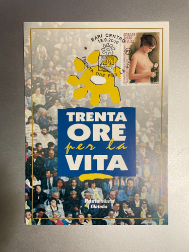 2000 cartolina filatelica - 2000,