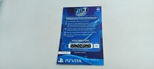 CARTE VIP Pub du jeu Sony PS Vita The Sly Trilogy