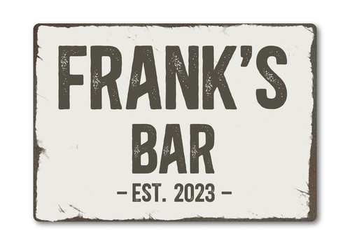 Insegna bar personalizzata - insegna,