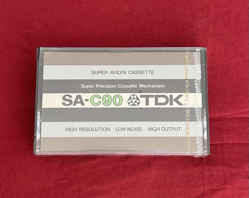 Cassetta tdk nos - sa, 90