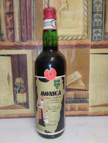 Vino liquoroso monica 1968 - vino,