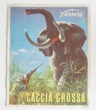 Album figurine Ferrero alba - Caccia grossa COMPLETO - 1° edizione 1955