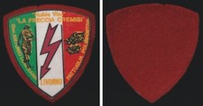TOPPA PATCH LA FRECCIA CREMISI LIVORNO - PATTUGLIA POLISPORTIVA