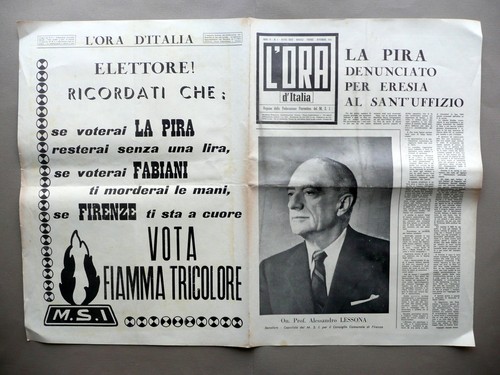 Pira denunciato per eresia - la,