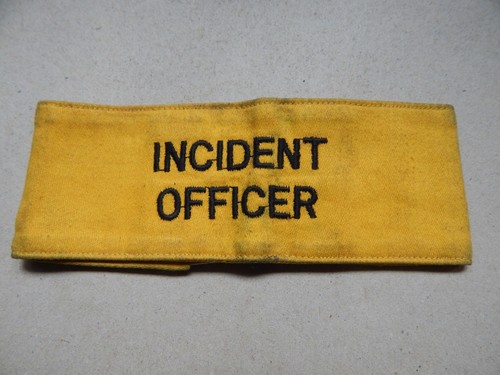 Incident officer arm band - incident, ge