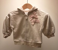 Felpa Cardigan neonata bambina