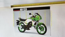 Kawasaki AR 125 1991 depliant originale INGLESE brochure ENGLISH