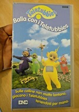 Cassetta VHS Teletubbies Balla Con I Teletubbies BBC DNC