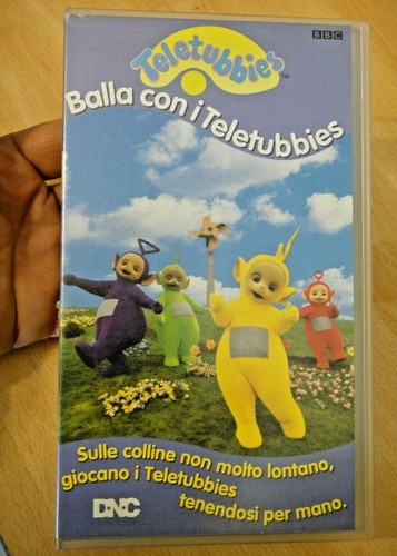 Cassetta vhs teletubbies - teletubbies, balla