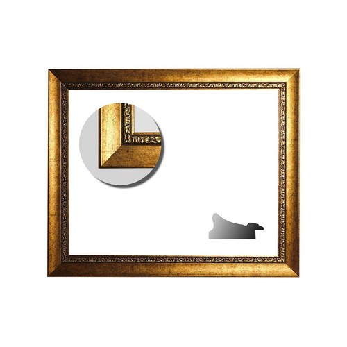 Cornice barocca oro - oro, decorato