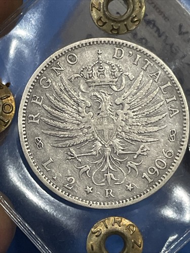 Lire 1906 aquila sabauda - lire,