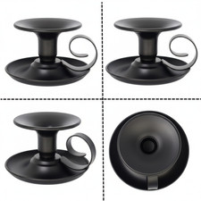 Portacandele tazza da tè nero