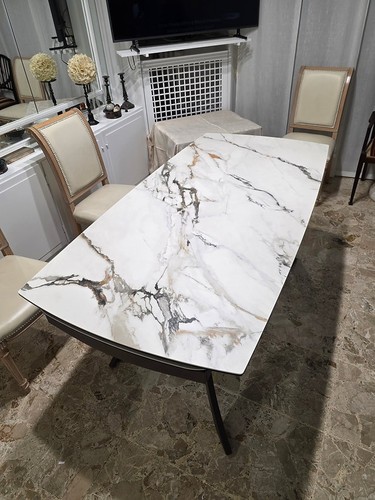 Tavolo ceramica design vintage