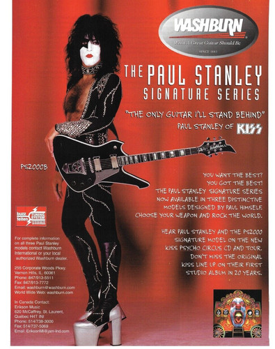 1999 paul stanley - in, kiss