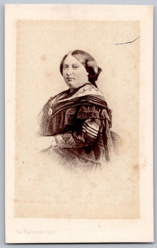 Cdv 1860 louise artois - cdv, d'artois