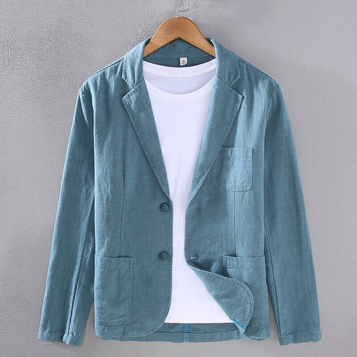 Blazer lino uomo casual