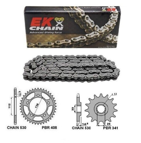 Kit trasmissione honda cb - kit,