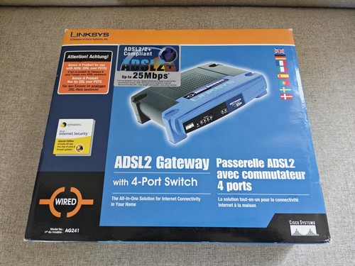 Cisco linksys ag241 adsl - linksys,