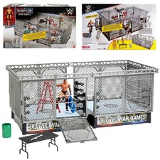 WWE Playset Survivor Series War Games con Modellino Randy Orton ***NUOVO