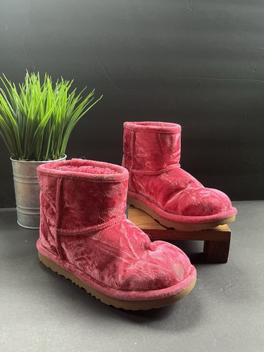 Ugg classic mini stivali rosa - classic,