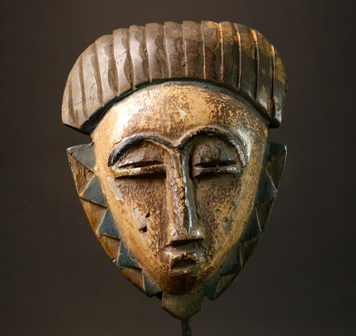 Maschera africana legno - in,