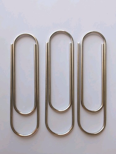 Fermacarte oversize metallo - 4",