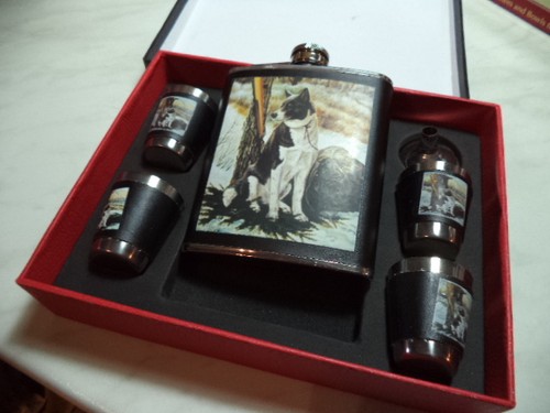 Fiaschetta set con - fiaschetta,