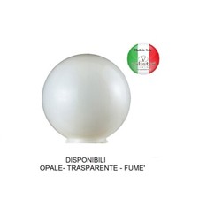 Sfera globo D.250 PC lampade