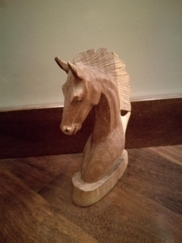 Testa cavallo legno - di,