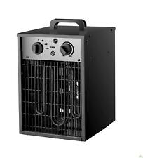 RISCALDATORE GENERATORE ARIA CALDA ELETTRICO 1500/3000W INDUSTRIALE