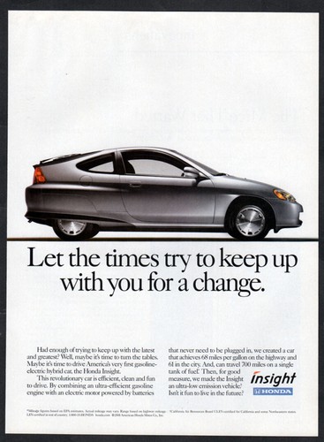 2001 honda insight vintage - 2001,