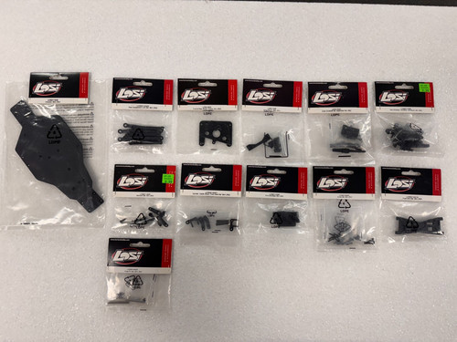 Lotto ricambi losi mini - lotto, jrx2