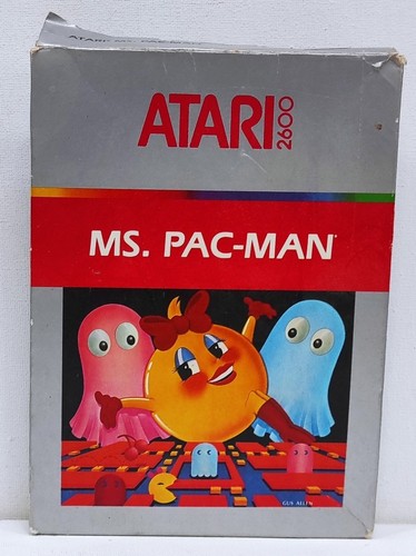 Pac man jeu atari - jeu, 2600