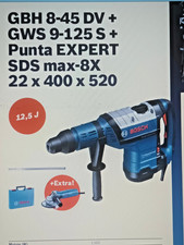 BOSCH / GBH 8-45 DV , 12,5 J +