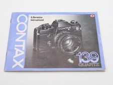 Contax manuale - contax, 139