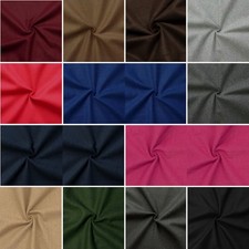 Tessuto lana cappotto tinta unita 150 cm di larghezza al metro misto lana qualità pesante