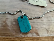 Collana con ciondolo pietra