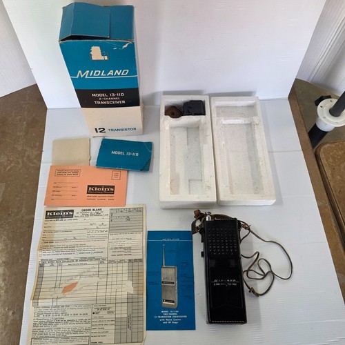 Vintage midland transceiver - vintage,