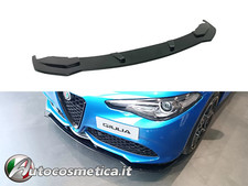SPOILER ANTERIORE PER ALFA ROMEO GIULIA VELOCE NERO LUCIDO ABS SPLITTER